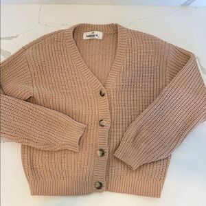 H&M button up cardigan - beige